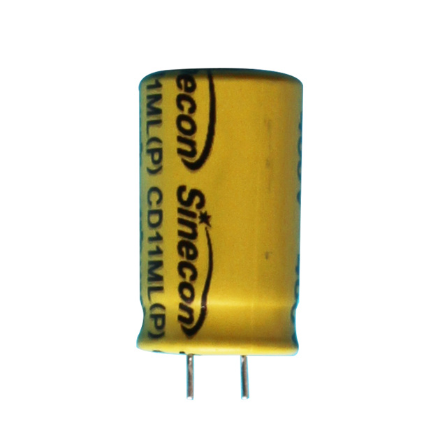 CD11ML/CD11WL kompakt høye temperaturbestandig høyfrekvent medium og høyspennings radial aluminium elektrolytisk kondensator