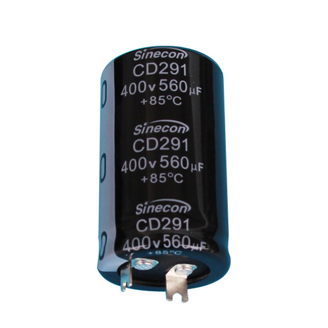 CD291 lodde-tab, snap-in aluminium elektrolytisk kondensator CD291 lodde-tab, snap-in aluminium elektrolytisk kondensator