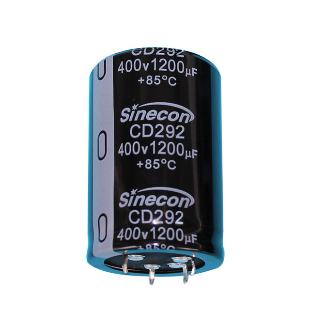 CD292 4-pinners lodde lug snap-in aluminium elektrolytisk kondensator CD292 4-pinners lodde lug snap-in aluminium elektrolytisk kondensator