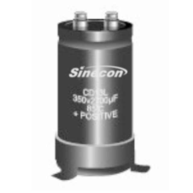CD13L lang levetid Skru terminal aluminium elektrolytiske kondensatorer for klimaanlegg CD13L lang levetid Skru terminal aluminium elektrolytiske kondensatorer for klimaanlegg
